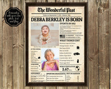 Load image into Gallery viewer, Back in 1953 Newspaper Printable - The Wonderful Past