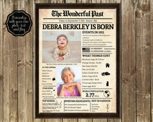 Load image into Gallery viewer, Back in 1955 Newspaper Printable - The Wonderful Past