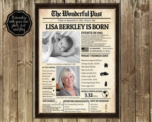 Load image into Gallery viewer, Back in 1965 Newspaper Printable - The Wonderful Past