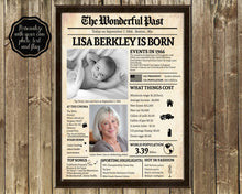 Load image into Gallery viewer, Back in 1966 Newspaper Printable - The Wonderful Past