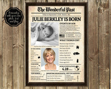 Load image into Gallery viewer, Back in 1978 Newspaper Printable - The Wonderful Past