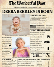 Load image into Gallery viewer, Back in 1951 Newspaper Printable | The Wonderful Past