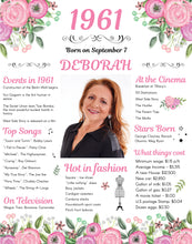 Load image into Gallery viewer, Back in 1961 Floral Poster