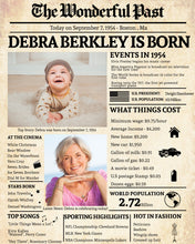 Load image into Gallery viewer, Back in 1954 Newspaper Printable - The Wonderful Past