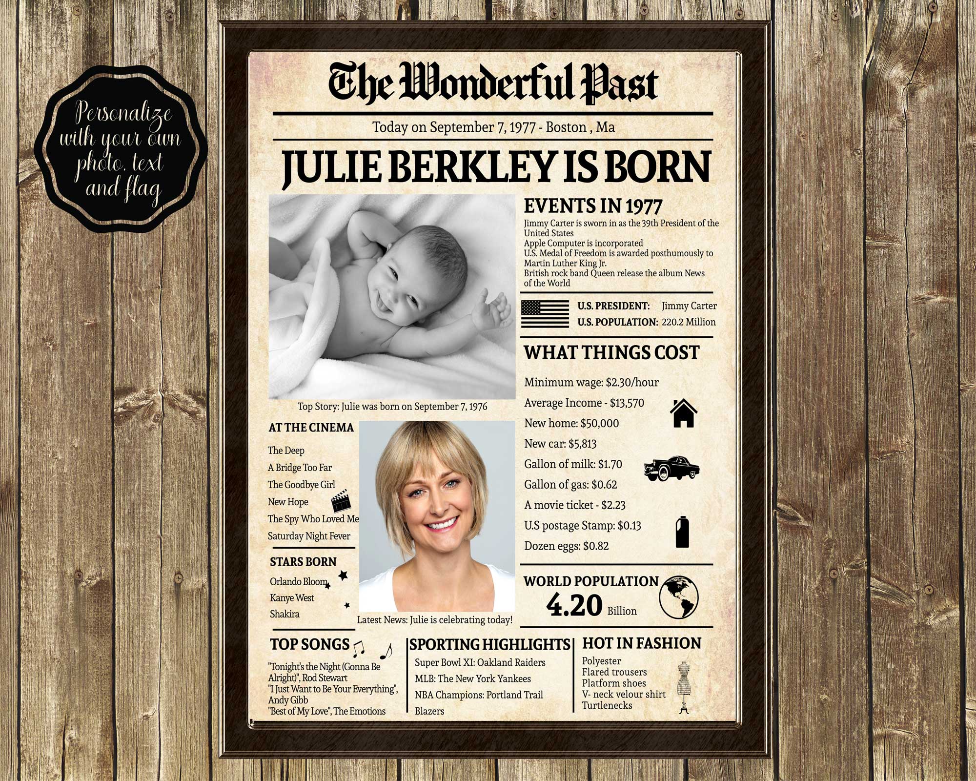 Back in 1977 Newspaper Printable - The Wonderful Past – 10 Posters back-in-1977-newspaper-printable-the-wonderful-past-10-posters