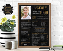 Load image into Gallery viewer, Born in 1966 Chalkboard Printable
